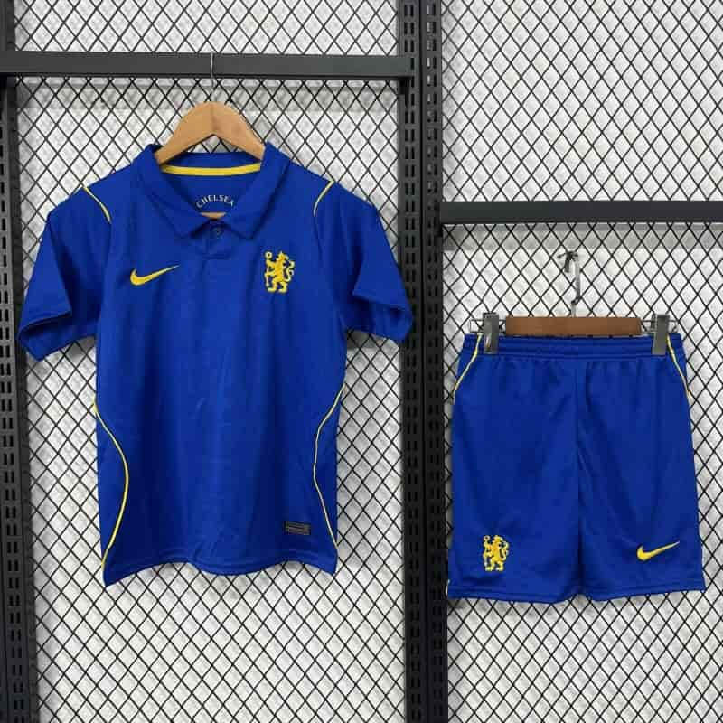 Chelsea 26/27 Kids Home Soccer Jersey And Shorts (Leaked) Chelsea 26/27 Kids Home Soccer Jersey And Shorts (Leaked)