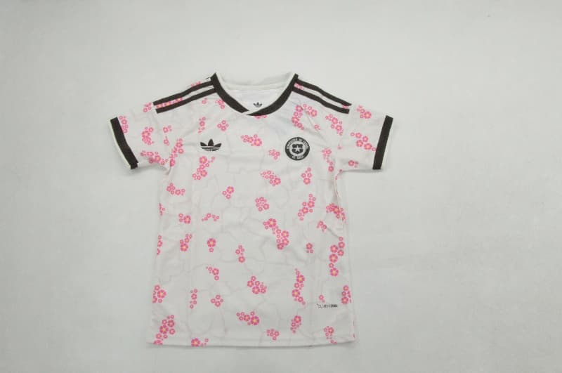 Chile 2026 Kids Away Soccer Jersey And Shorts