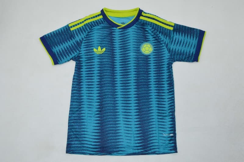 Colombia 2026 Kids World Cup Away Soccer Jersey And Shorts
