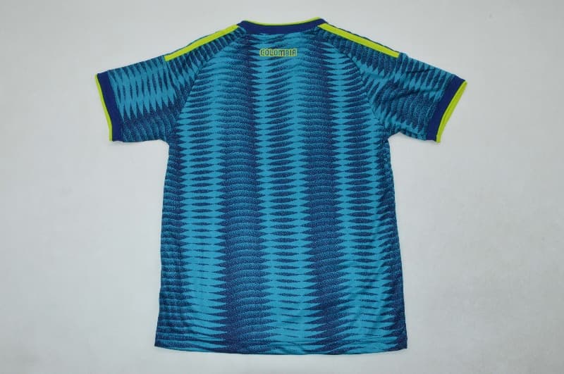 Colombia 2026 Kids World Cup Away Soccer Jersey And Shorts