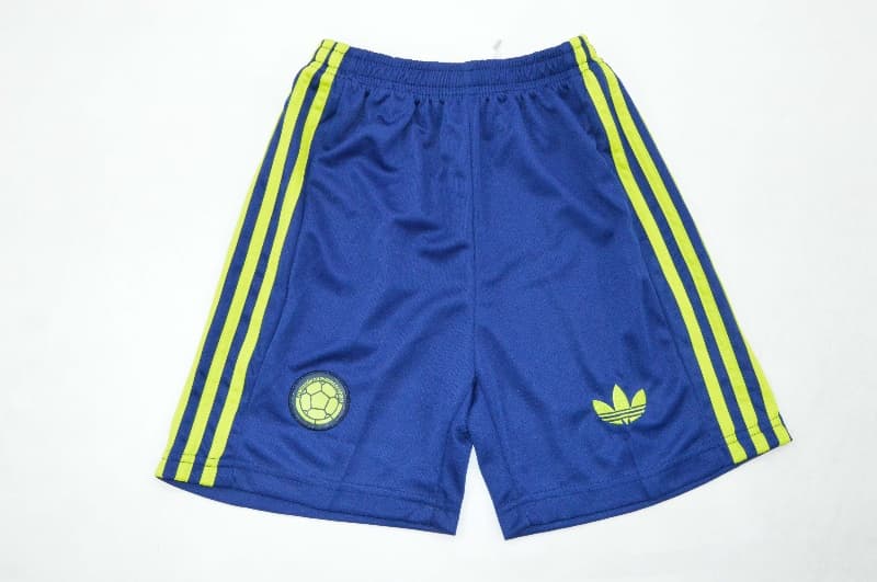 Colombia 2026 Kids World Cup Away Soccer Jersey And Shorts