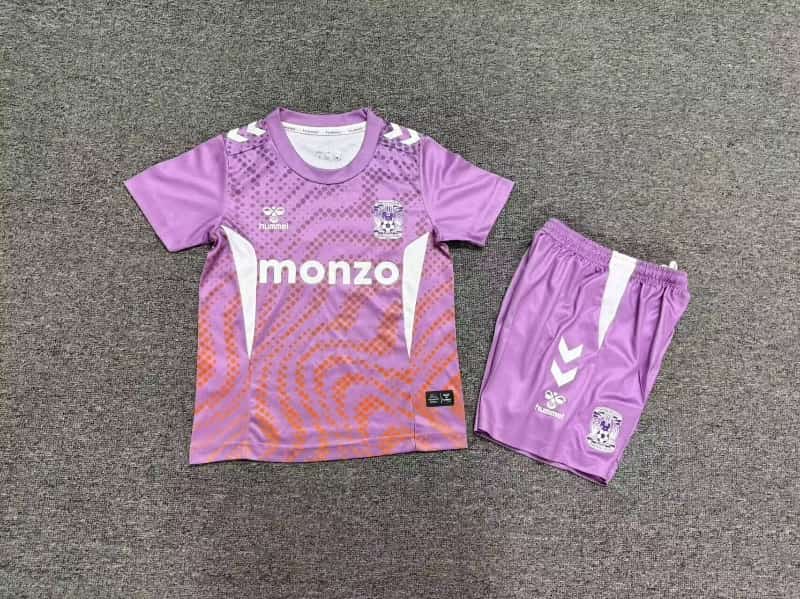 Coventry City 26/27 Kids Third Soccer Jersey And Shorts Coventry City 26/27 Kids Third Soccer Jersey And Shorts
