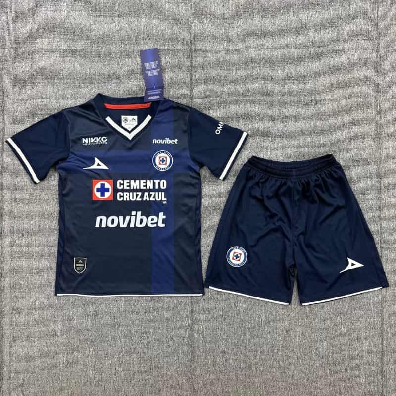 Cruz Azul 26/27 Kids Third Soccer Jersey And Shorts