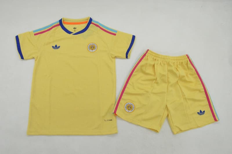 Curacao 2026 Kids World Cup Away Soccer Jersey And Shorts Curacao 2026 Kids World Cup Away Soccer Jersey And Shorts