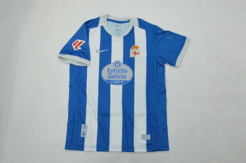 Deportivo La Coruna 26/27 Kids Home Soccer Jersey And Shorts