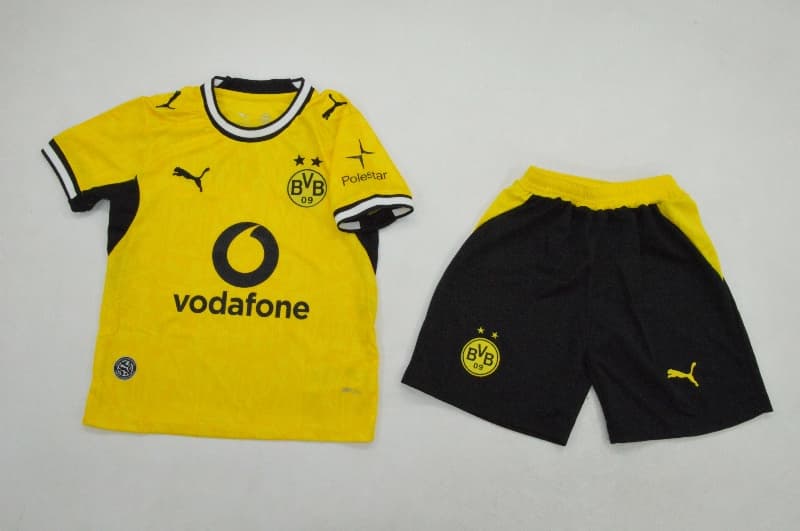 Dortmund 26/27 Kids Home Soccer Jersey And Shorts Dortmund 26/27 Kids Home Soccer Jersey And Shorts