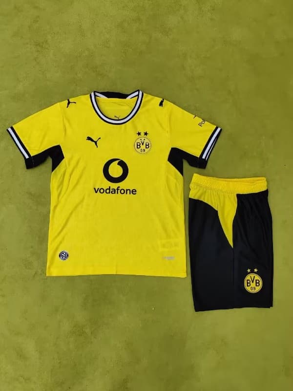Dortmund 26/27 Kids Home Soccer Jersey And Shorts (Player)