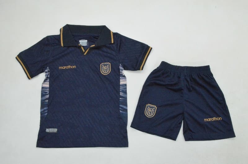 Ecuador 2026 Kids Third Soccer Jersey And Shorts Ecuador 2026 Kids Third Soccer Jersey And Shorts