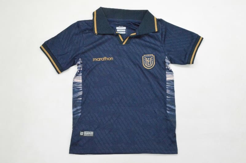 Ecuador 2026 Kids Third Soccer Jersey And Shorts