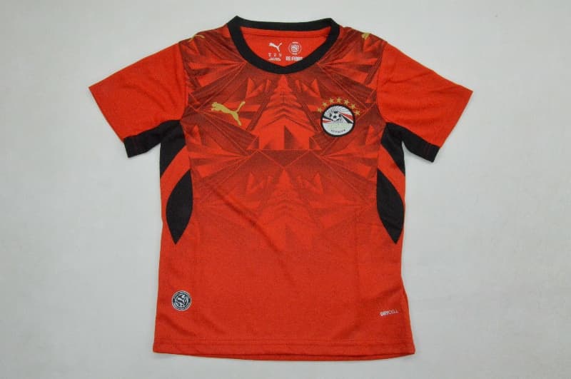 Egypt 2026 Kids World Cup Home Soccer Jersey And Shorts