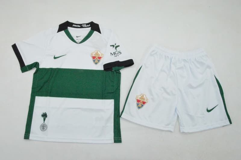 Elche 26/27 Kids Home Soccer Jersey And Shorts