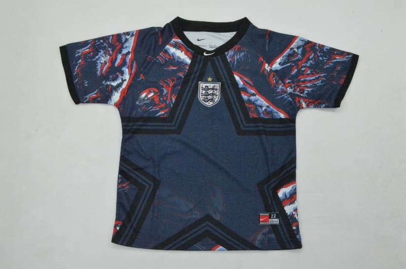 England 2026 Kids Goalkeeper Soccer Jersey And Shorts