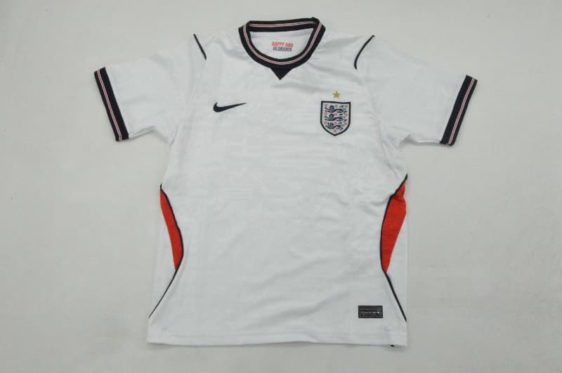 England 2026 Kids World Cup Home Soccer Jersey And Shorts