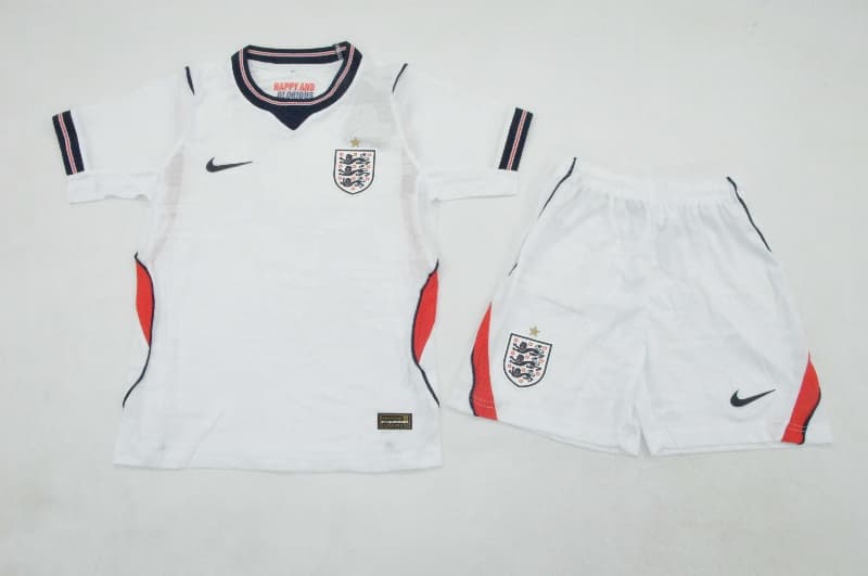 England 2026 Kids World Cup Home Soccer Jersey And Shorts (Player) England 2026 Kids World Cup Home Soccer Jersey And Shorts (Player)