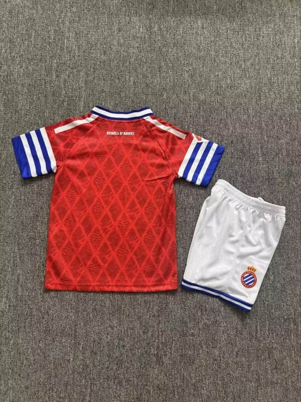 Espanyol 26/27 Kids Away Soccer Jersey And Shorts