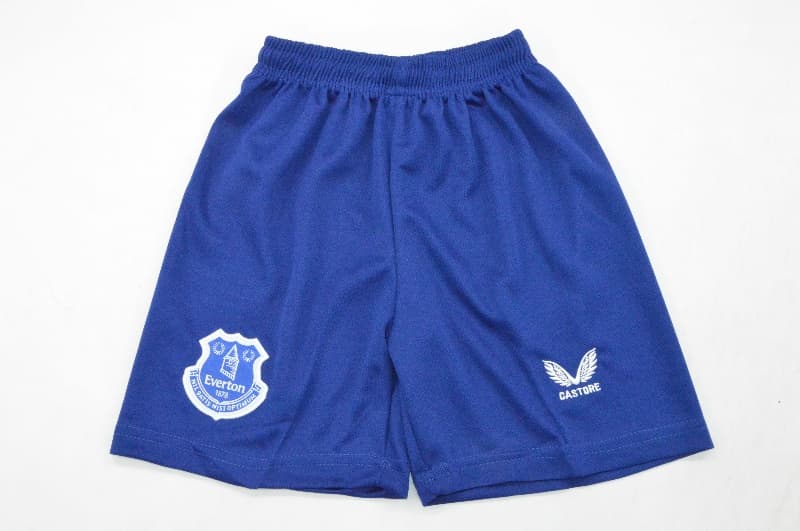 Everton 26/27 Kids Away Soccer Jersey And Shorts