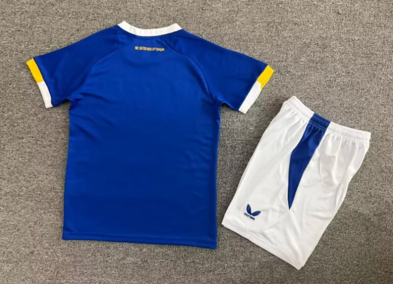 Everton 26/27 Kids Home Soccer Jersey And Shorts