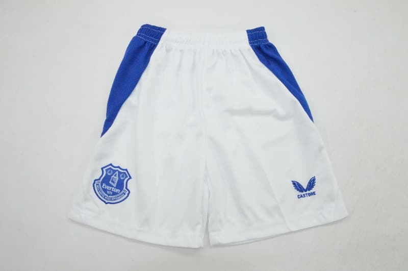 Everton 26/27 Kids Home Soccer Jersey And Shorts
