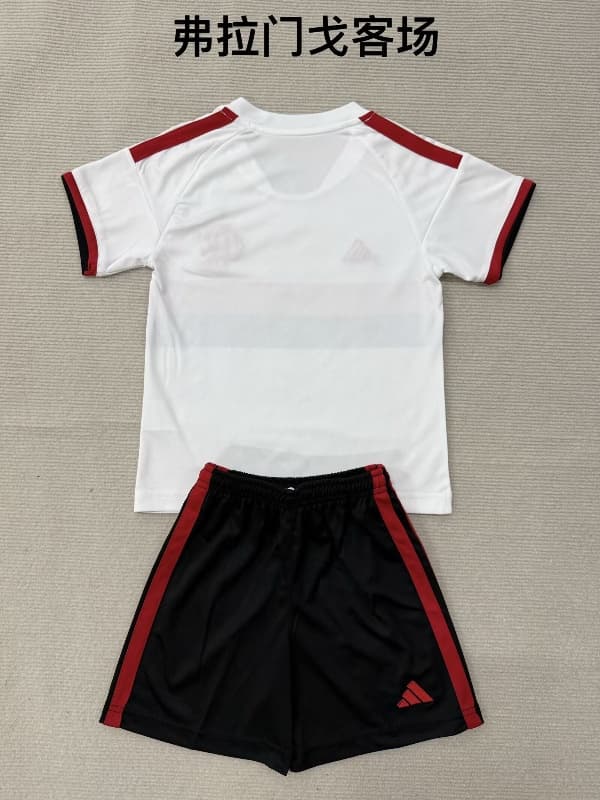 Flamengo 2026 Kids Away Soccer Jersey And Shorts