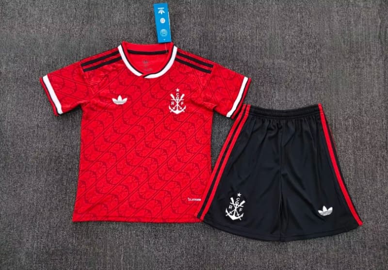 Flamengo 2026 Kids Third Soccer Jersey And Shorts Flamengo 2026 Kids Third Soccer Jersey And Shorts