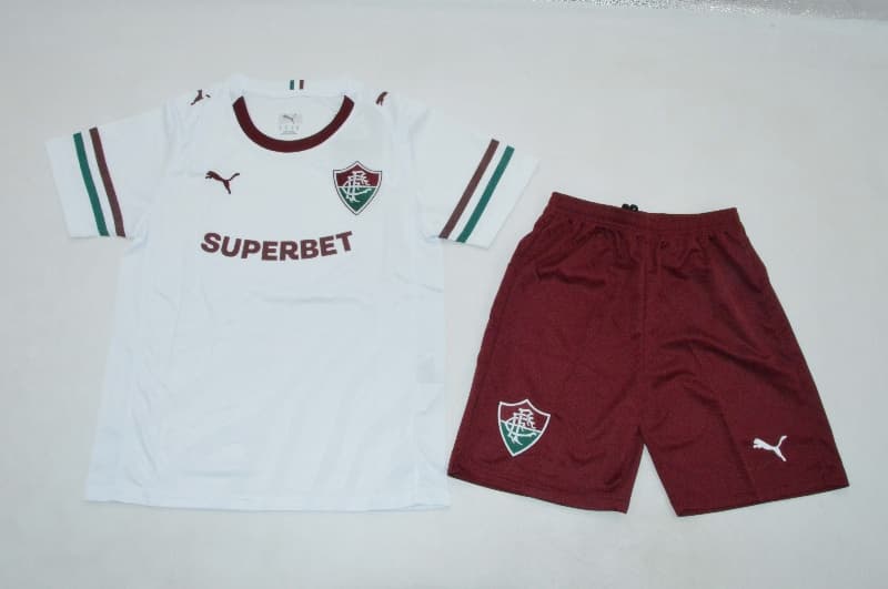 Fluminense 2026 Kids Away Soccer Jersey And Shorts Fluminense 2026 Kids Away Soccer Jersey And Shorts
