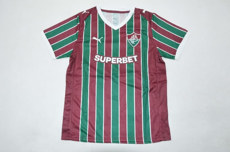 Fluminense 2026 Kids Home Soccer Jersey And Shorts