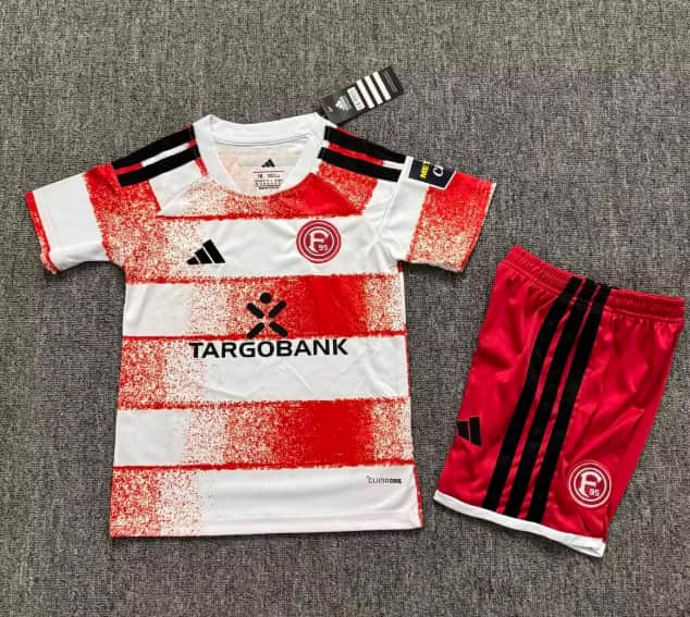 Fortuna Dusseldorf 26/27 Kids Home Soccer Jersey And Shorts