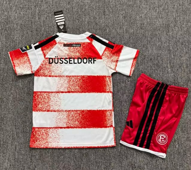 Fortuna Dusseldorf 26/27 Kids Home Soccer Jersey And Shorts