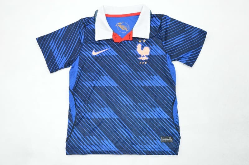 France 2026 Kids World Cup Home Soccer Jersey And Shorts