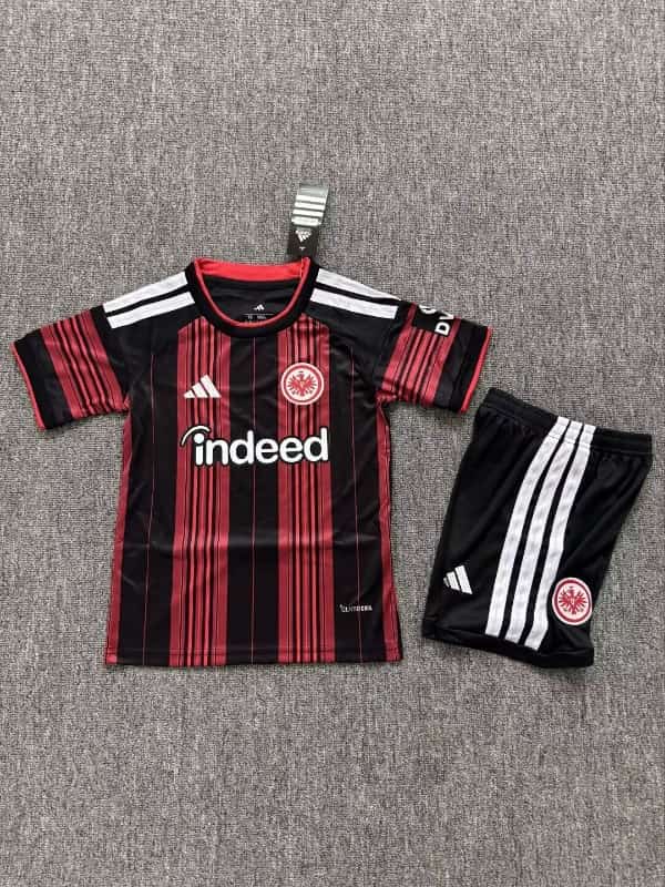 Frankfurt 26/27 Kids Home Soccer Jersey And Shorts