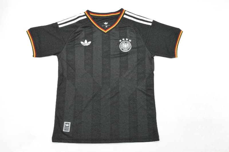 Germany 2026 Kids Black Soccer Jersey And Shorts