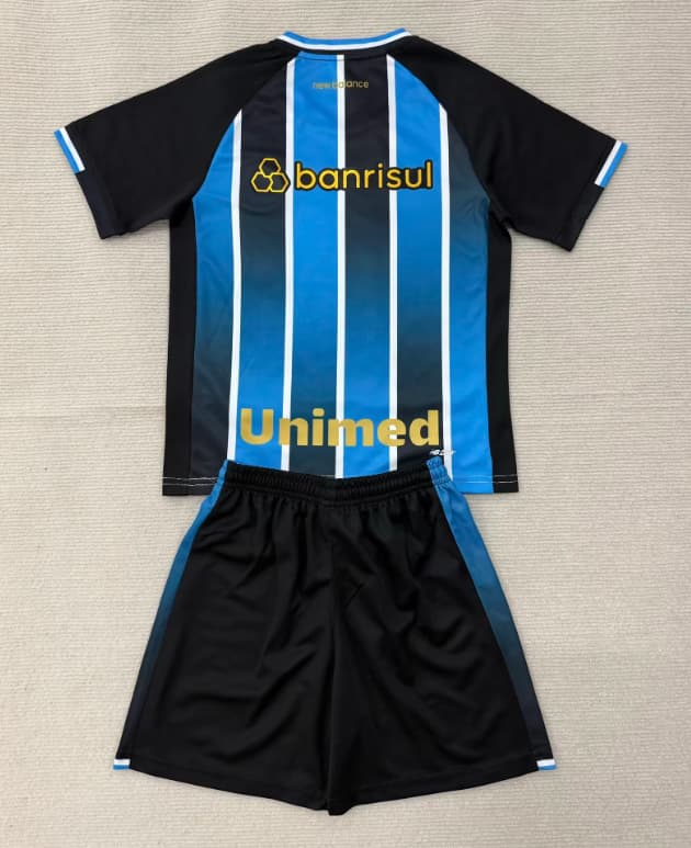 Gremio 2026 Kids Home Soccer Jersey And Shorts