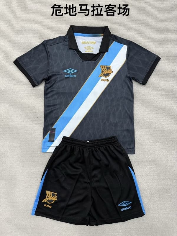 Guatemala 2026 Kids Away Soccer Jersey And Shorts Guatemala 2026 Kids Away Soccer Jersey And Shorts