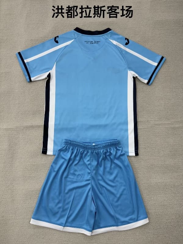 Honduras 2026 Kids Away Soccer Jersey And Shorts