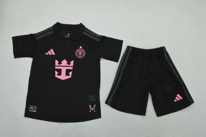 Inter Miami 2026 Kids Away Soccer Jersey And Shorts (Player)