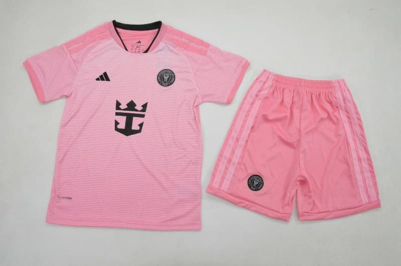 Inter Miami 2026 Kids Home Soccer Jersey And Shorts Inter Miami 2026 Kids Home Soccer Jersey And Shorts