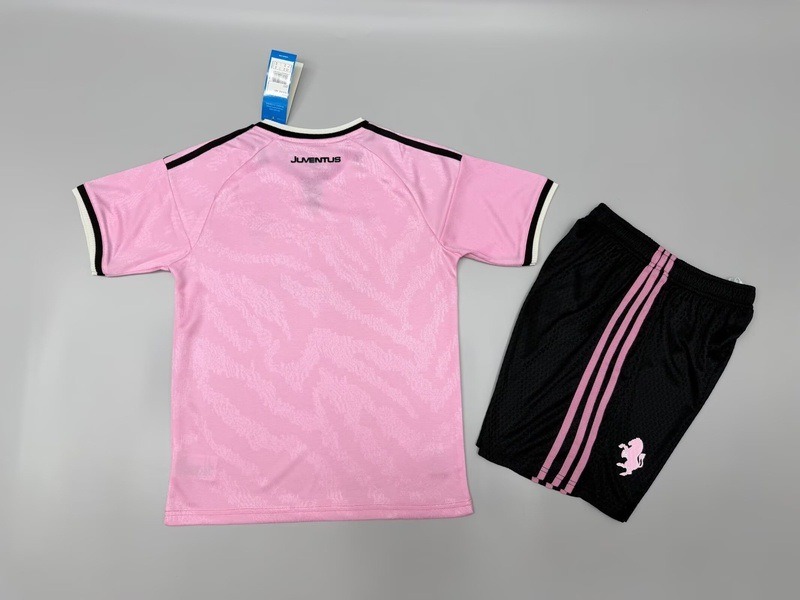 Juventus 26/27 Kids Away Soccer Jersey And Shorts (Player)