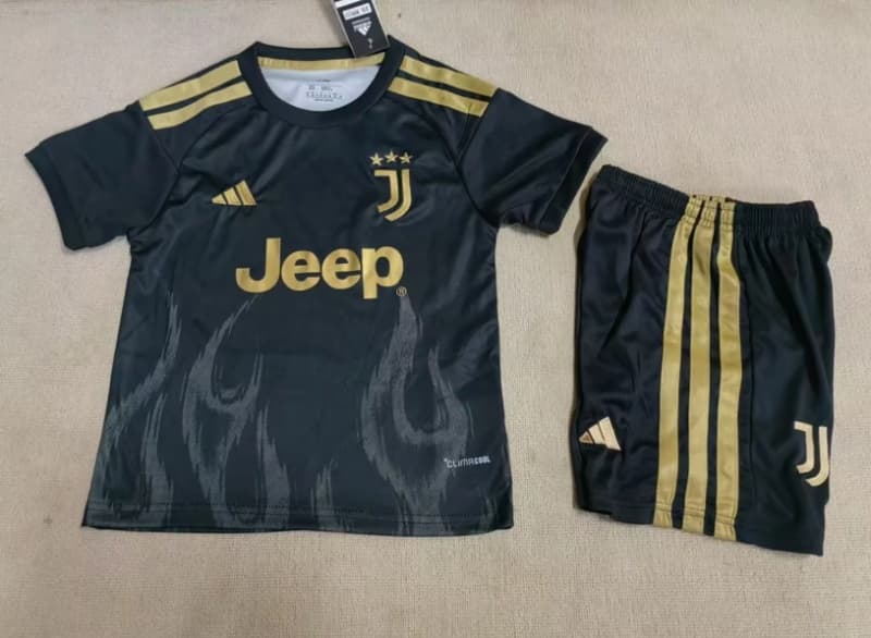 Juventus 26/27 Kids Third Soccer Jersey And Shorts Juventus 26/27 Kids Third Soccer Jersey And Shorts