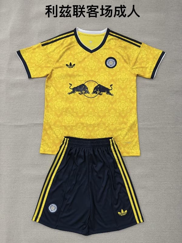 Leeds United 26/27 Kids Away Soccer Jersey And Shorts