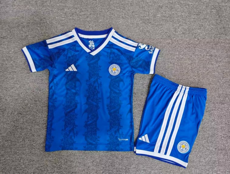 Leicester City 26/27 Kids Home Soccer Jersey And Shorts