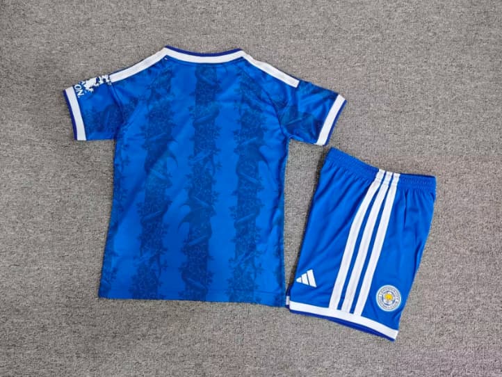 Leicester City 26/27 Kids Home Soccer Jersey And Shorts