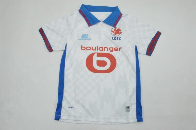 Lille 26/27 Kids Away Soccer Jersey And Shorts