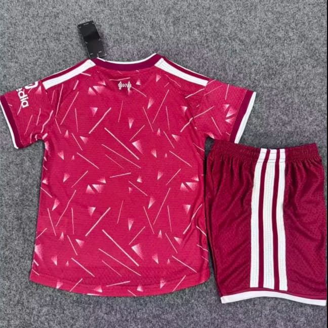 Liverpool 26/27 Kids Home Soccer Jersey And Shorts (Player) Leaked