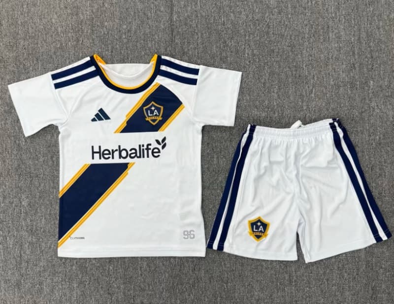 Los Angeles Galaxy 2026 Kids Home Soccer Jersey And Shorts Los Angeles Galaxy 2026 Kids Home Soccer Jersey And Shorts