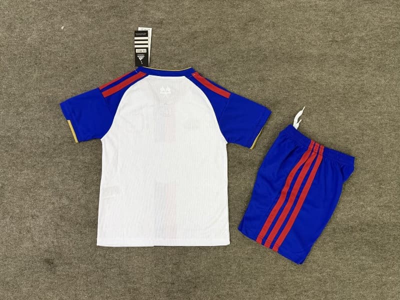 Lyon 26/27 Kids Home Soccer Jersey And Shorts