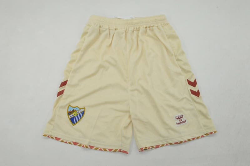 Malaga 26/27 Kids Away Soccer Jersey And Shorts