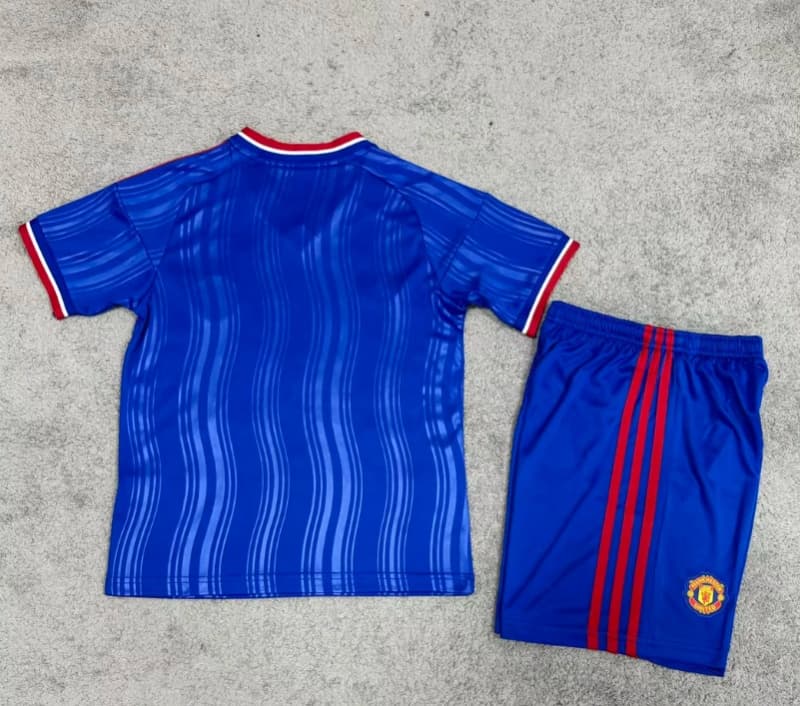 Manchester United 26/27 Kids Away Soccer Jersey And Shorts