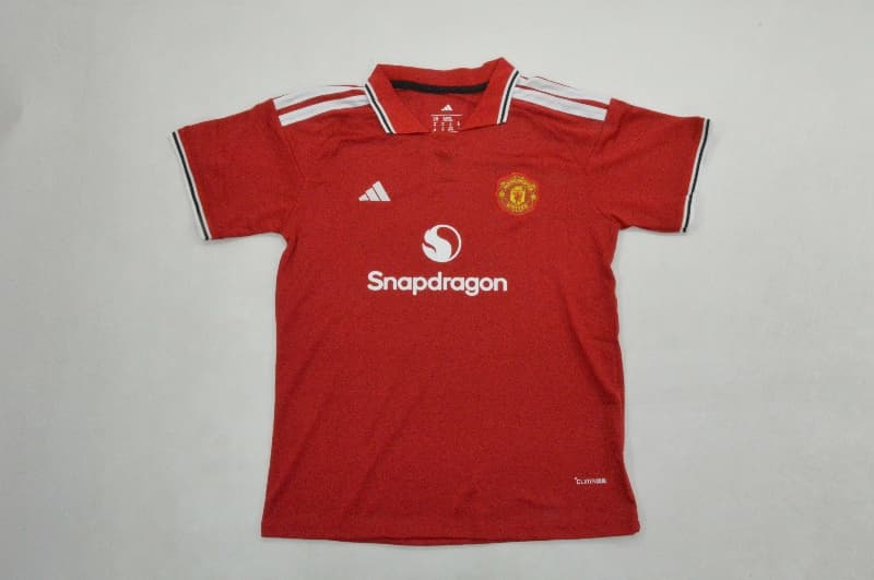 Manchester United 26/27 Kids Home Soccer Jersey And Shorts
