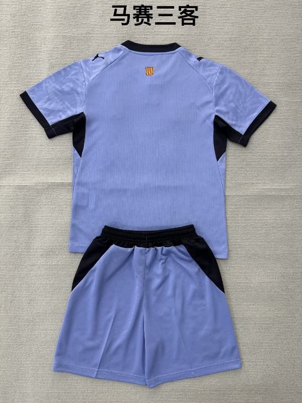 Marseilles 26/27 Kids Third Soccer Jersey And Shorts