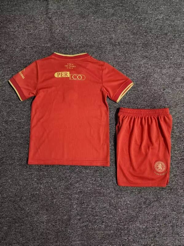 Middlesbrough 26/27 Kids Home Soccer Jersey And Shorts